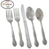TigerChef Florentine 18/0, 40-Piece Flatware Set, Service For 8