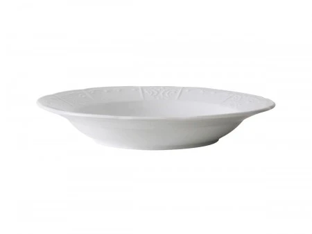 Tuxton CHD-116 Chicago Embossed Pasta Bowl 25 Oz. - 1 Doz