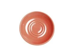 Tuxton CNE-060 Cinnebar Concentrix China Saucer 6" - 2 Doz