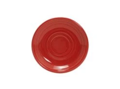 Tuxton CQE-060 Cayenne Concentrix China Saucer 6" - 2 Doz