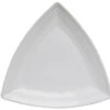 Tuxton CWZ-1248 White Concentrix China Triangle Plate 12-1/2" - 6 Pcs