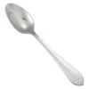 Winco 0031-03 Peacock Heavy Weight Stainless Steel Dinner Spoon - 1 Doz