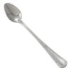 Winco 0036-02 Deluxe Pearl Extra Heavy Weight Stainless Steel Iced Teaspoon - 1 Doz