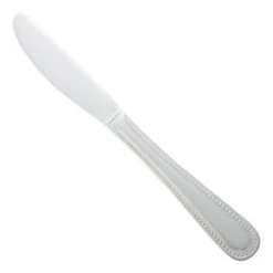 Winco 0036-16 Deluxe Pearl Extra Heavy Weight Stainless Steel Salad Knife - 1 Doz