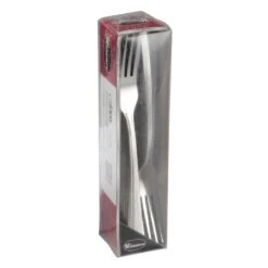 Winco 0081-05 Dominion Medium Weight Stainless Steel Dinner Fork - 2 Doz