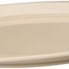 Winco MMPT-129 Tan Melamine Rectangular Platter 12-1/2" X 9"